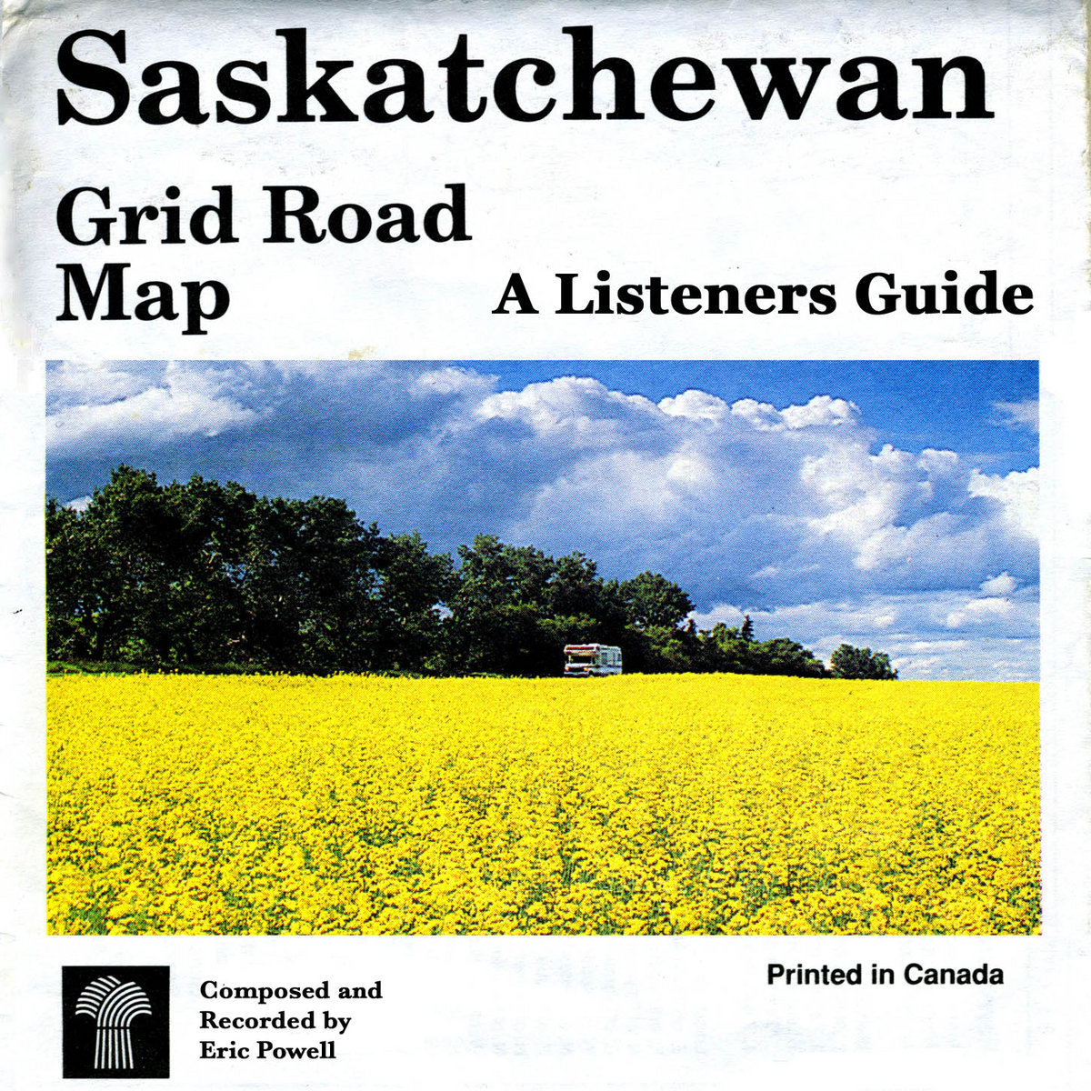 Saskatchewan Grid Road Map