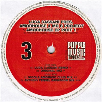 Reference Ep Part 1 Amorhouse EP Part 1 | Luca Cassani