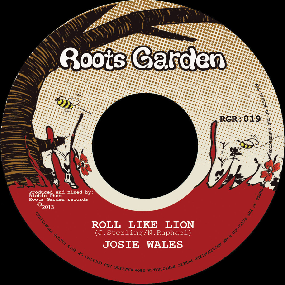 Roll Like Lion | Josie Wales | Roots Garden records