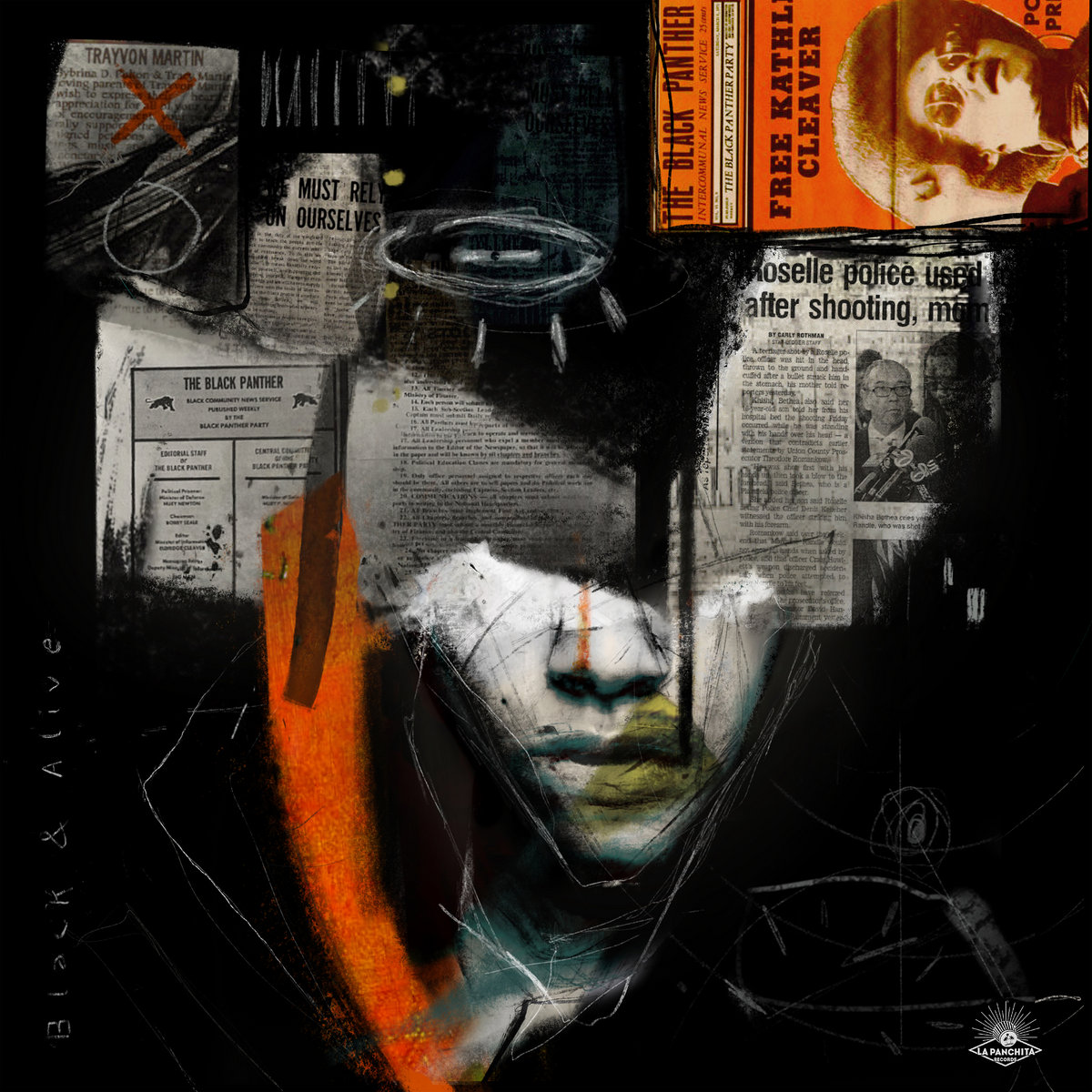 西LP Misha1dem Black &amp; Alive PRV00110 La Panchita /00300 Misha1dem - Black & Alive (La Panchita Records, 2022