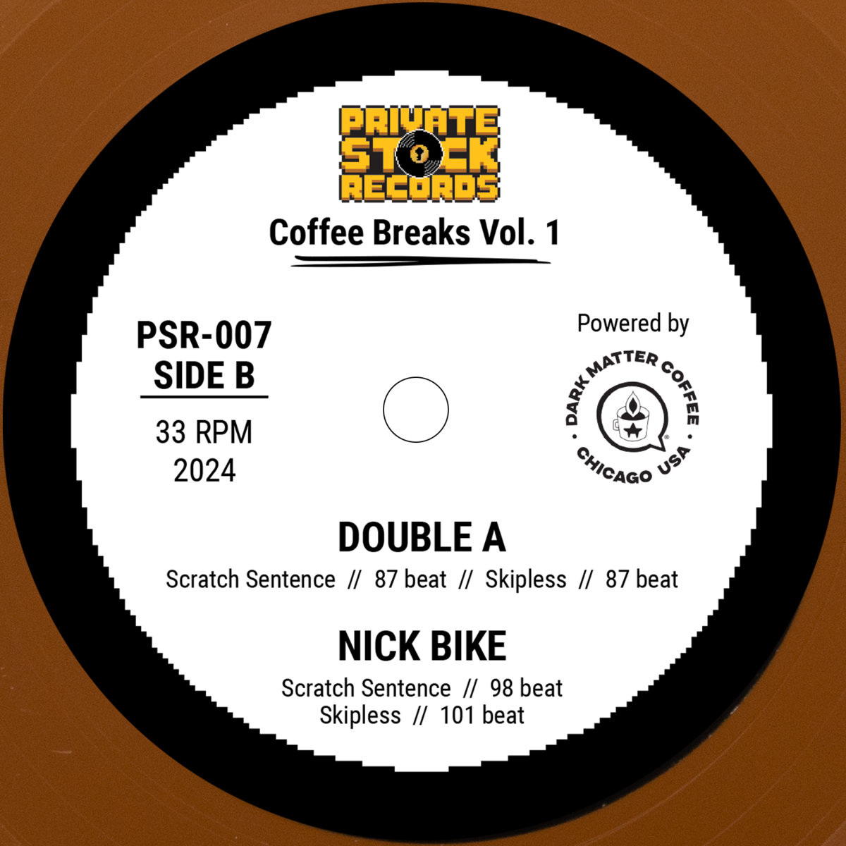 Coffee Breaks Vol. 1 (PSR-007) | Private Stock Records