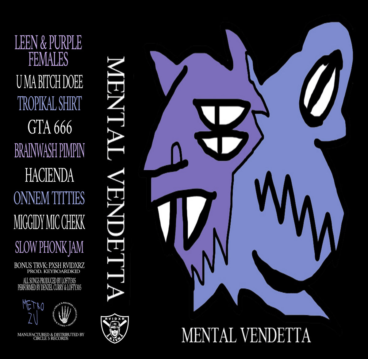 Denzel Curry & Lofty305 - MENTAL VENDETTA (2012) | Denzel Curry