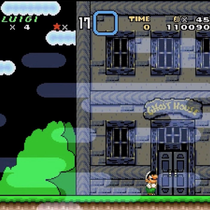 Super Mario World Ghost House (SNES) IDDQD™