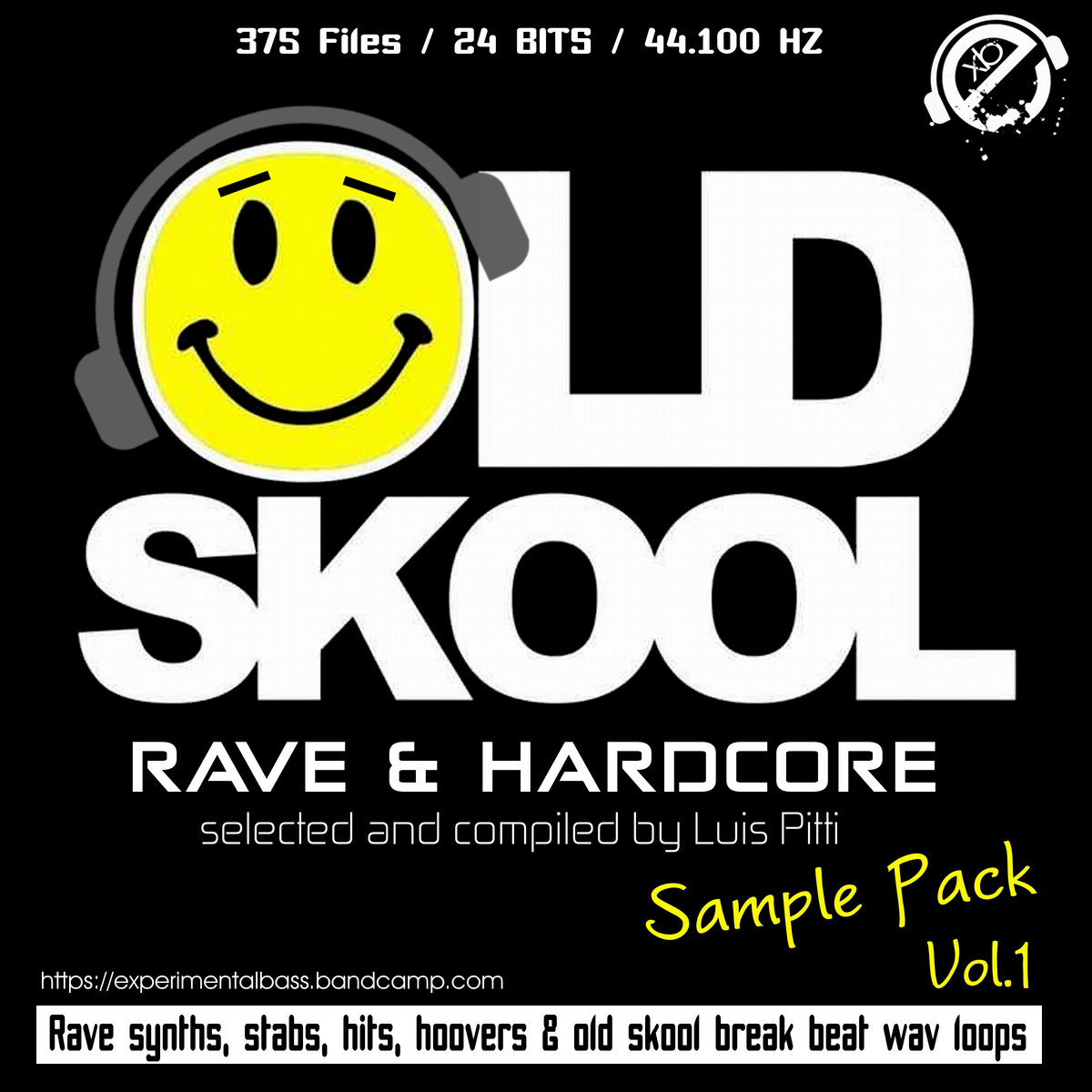 OLDSKOOL, RAVE & HARDCORE VOL 1 SAMPLE PACK BY LUIS PITTI | Luis Pitti |  ExperimentalBass Records