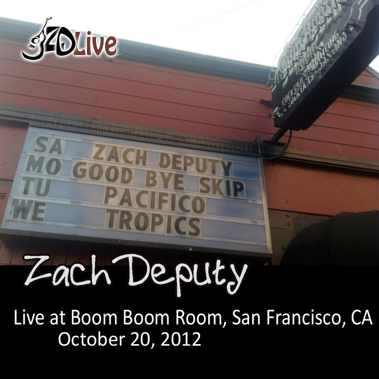 Boom Boom Room San Francisco Ca Zach Deputy