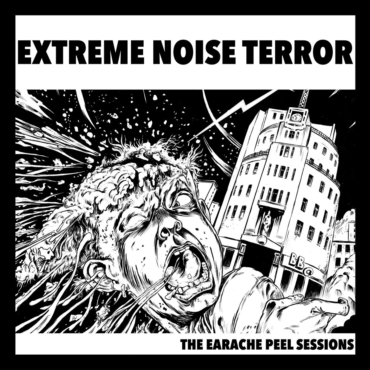 Extreme Noise Terror & Chaos UK Earslaughter split LP Vinyl