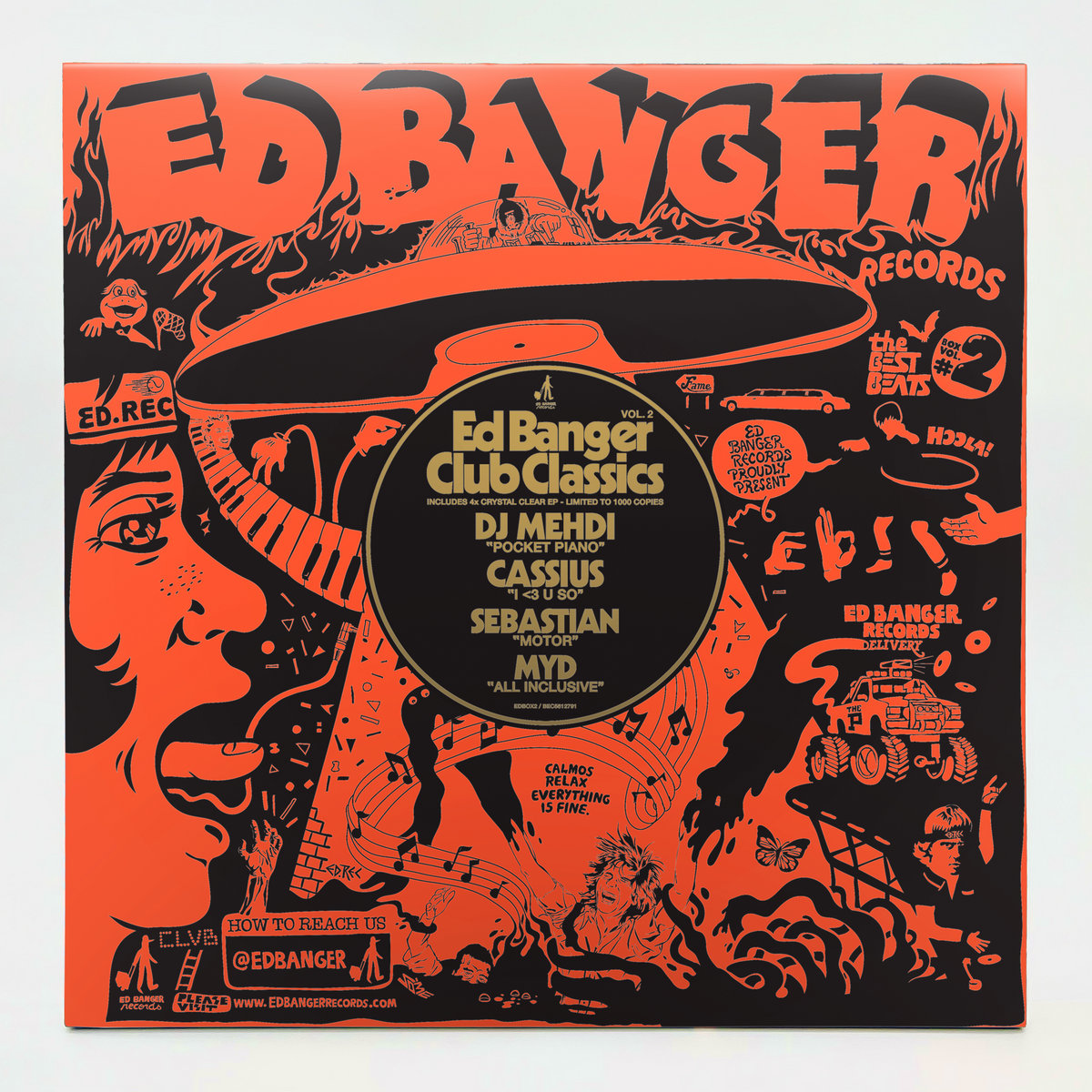 SEBASTIAN/REMIXESレコード2LPED BANGERエドバンガー SEBASTIAN/REMIXESレコード2LPED BANGERエドバンガー - メルカリ