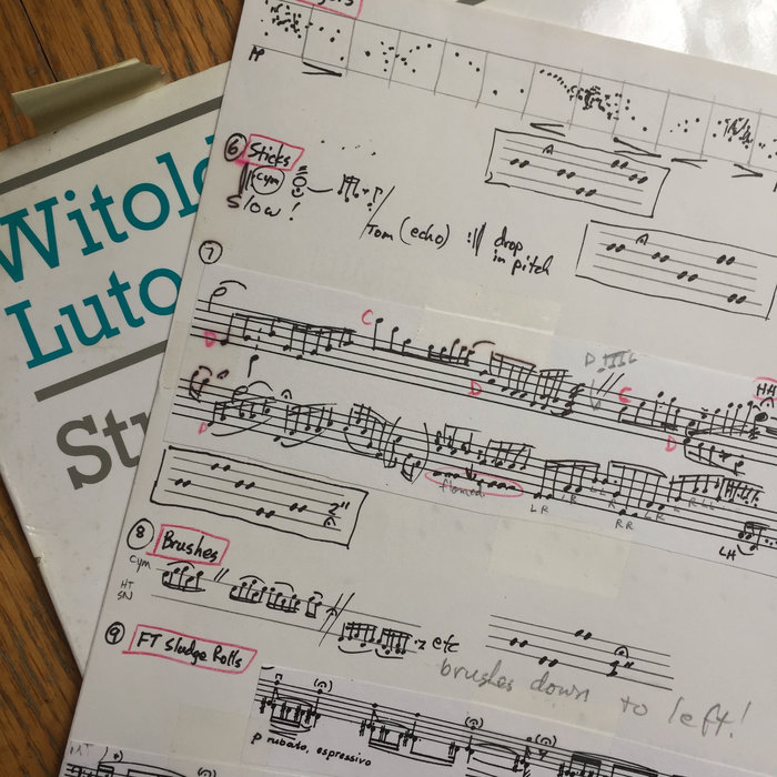 Lutoslawski String Quartet for Solo Drumset (1997) Curt Newton