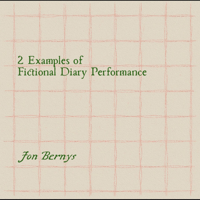 2 Examples of Fictional Diary Performance | Jon Bernys | New Evening ...