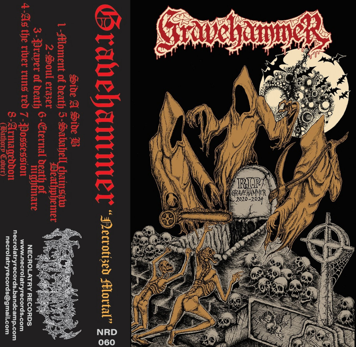 Necrotized Mortal | GRAVEHAMMER | Necrolatry Records
