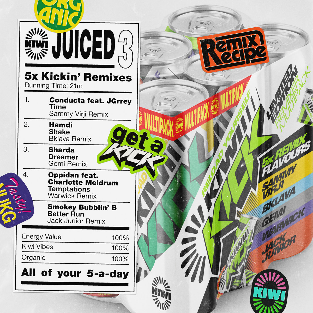 Juiced 3 (Kiwi Kick) | Various Artists | Kiwi Rekords