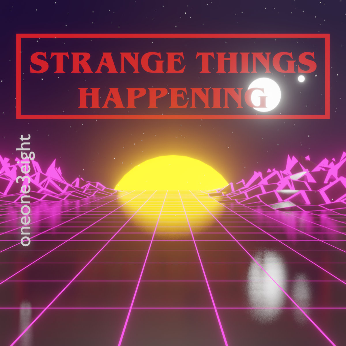【ディズニー限定絵画】Strange Things Are Happening Strange Things Happening | oneone3eight