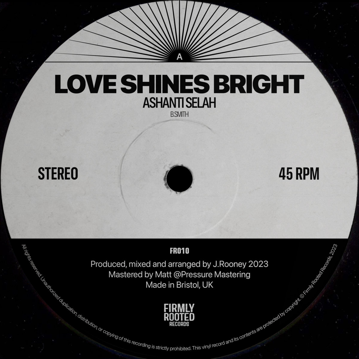 Firmly Rooted Ft Ashanti Selah - Love Shines Bright | Firmly