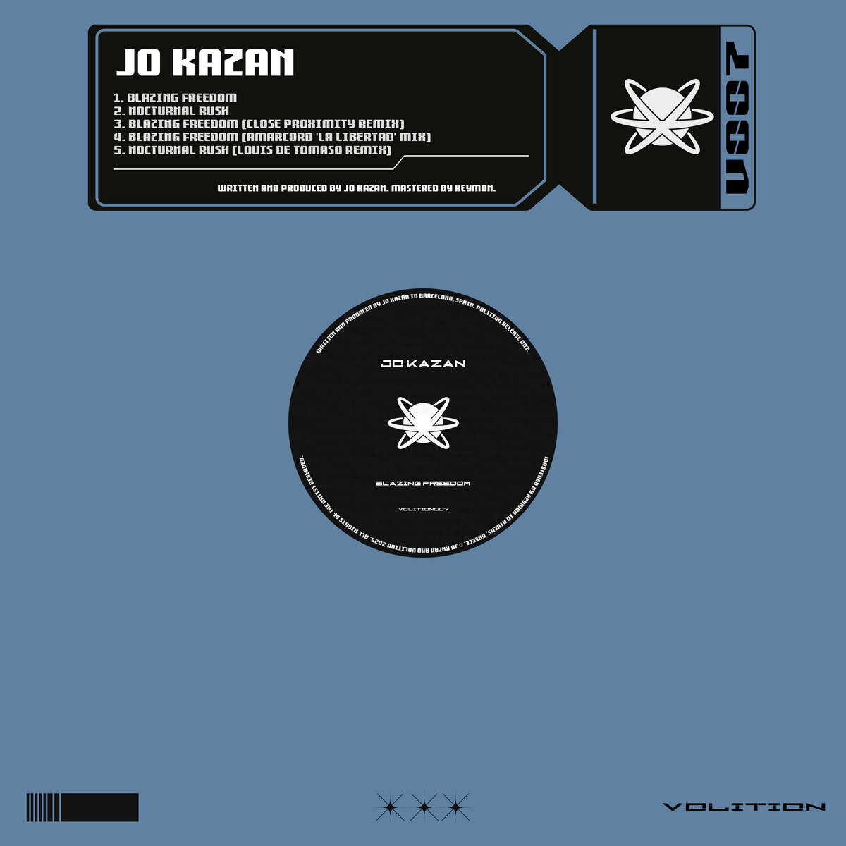 VLTN007 Blazing Freedom EP | Jo Kazan