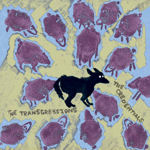 The Credentials/The Transgressions split 7" cover