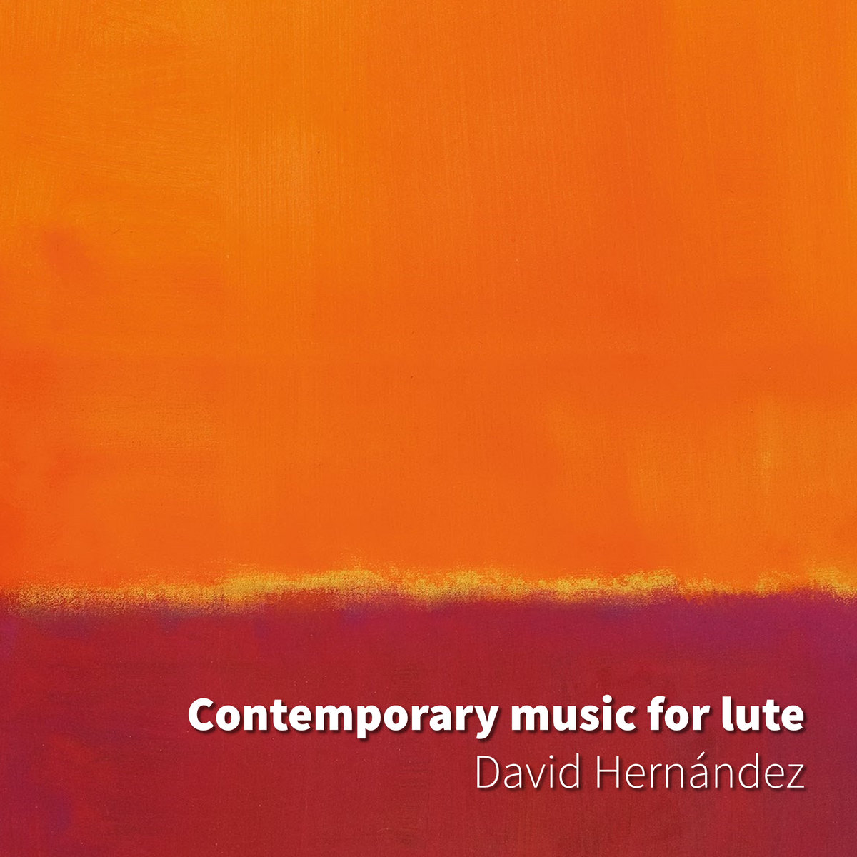 Contemporary music for lute