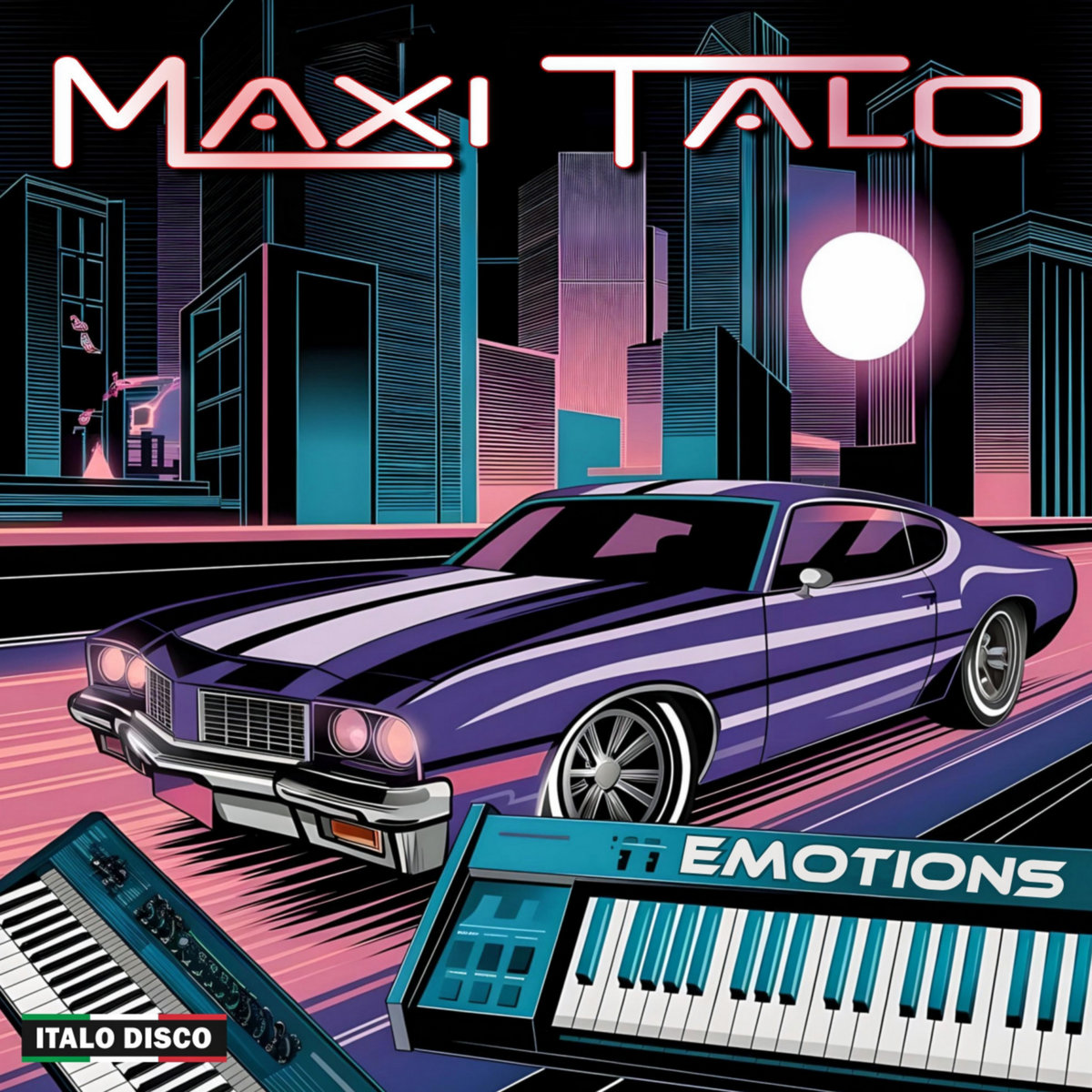 EMOTIONS (album Italo Disco '2025) | MAXI TALO | Ameros Music
