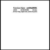 untitled#381 [24:00:00.000] - CD-data cover art