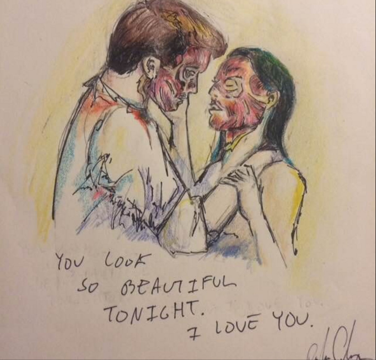 You Look So Beautiful Tonight, I Love You | Armistice in the body