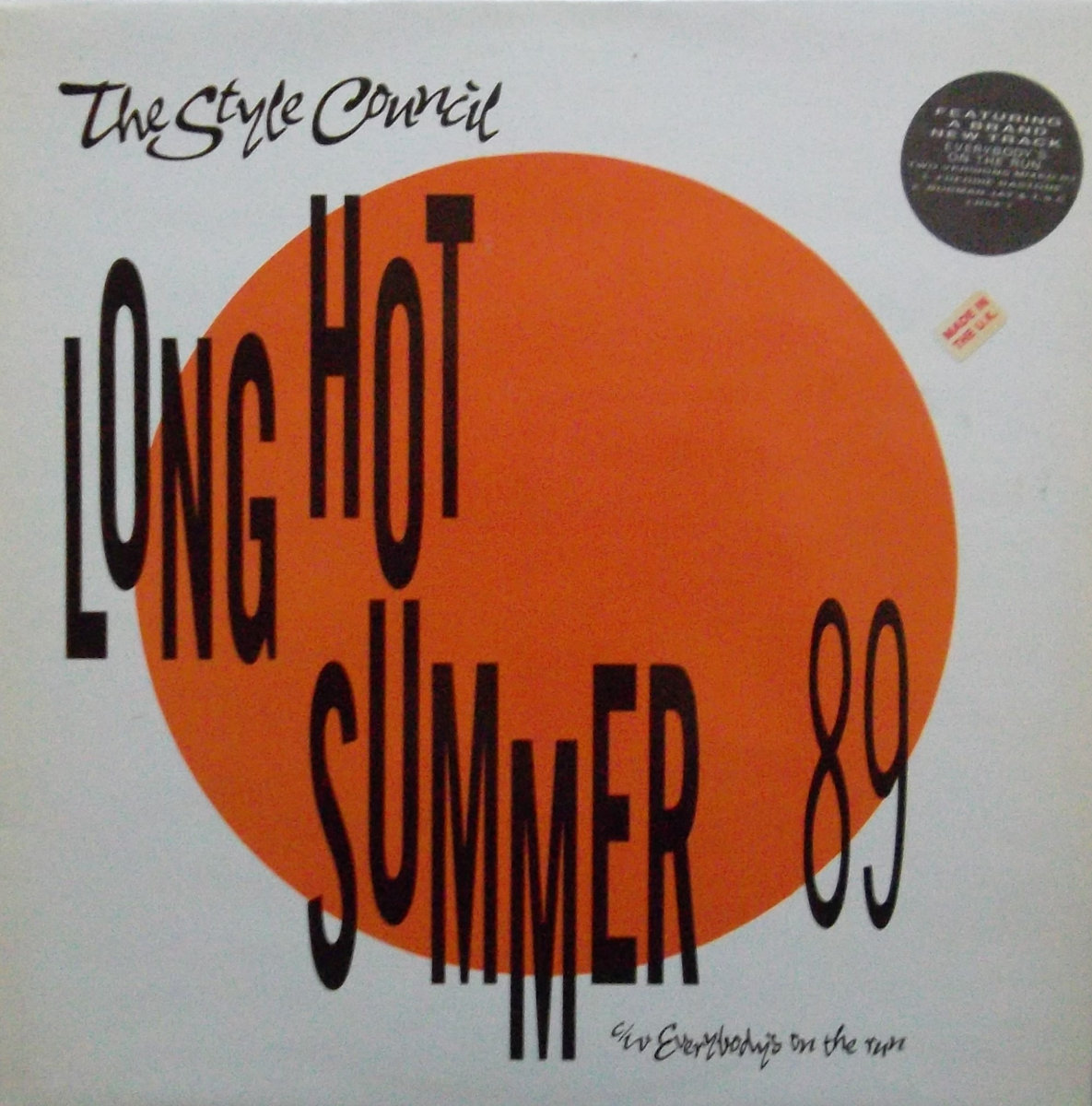 洋楽 Style Council / Long Hot Summers Long Hot Summers: The Story of the Style Council (TV Movie 2020