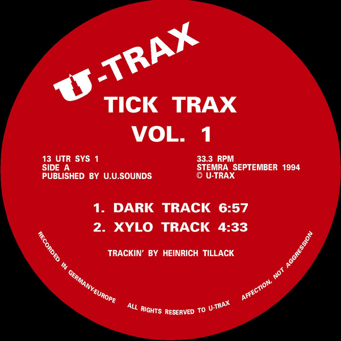 Vol. 1 | Tick Trax | U-TRAX