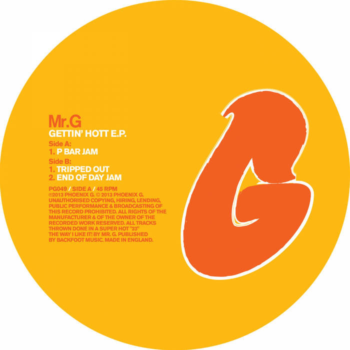 Gettin' Hott EP [PG049] | Phoenix G