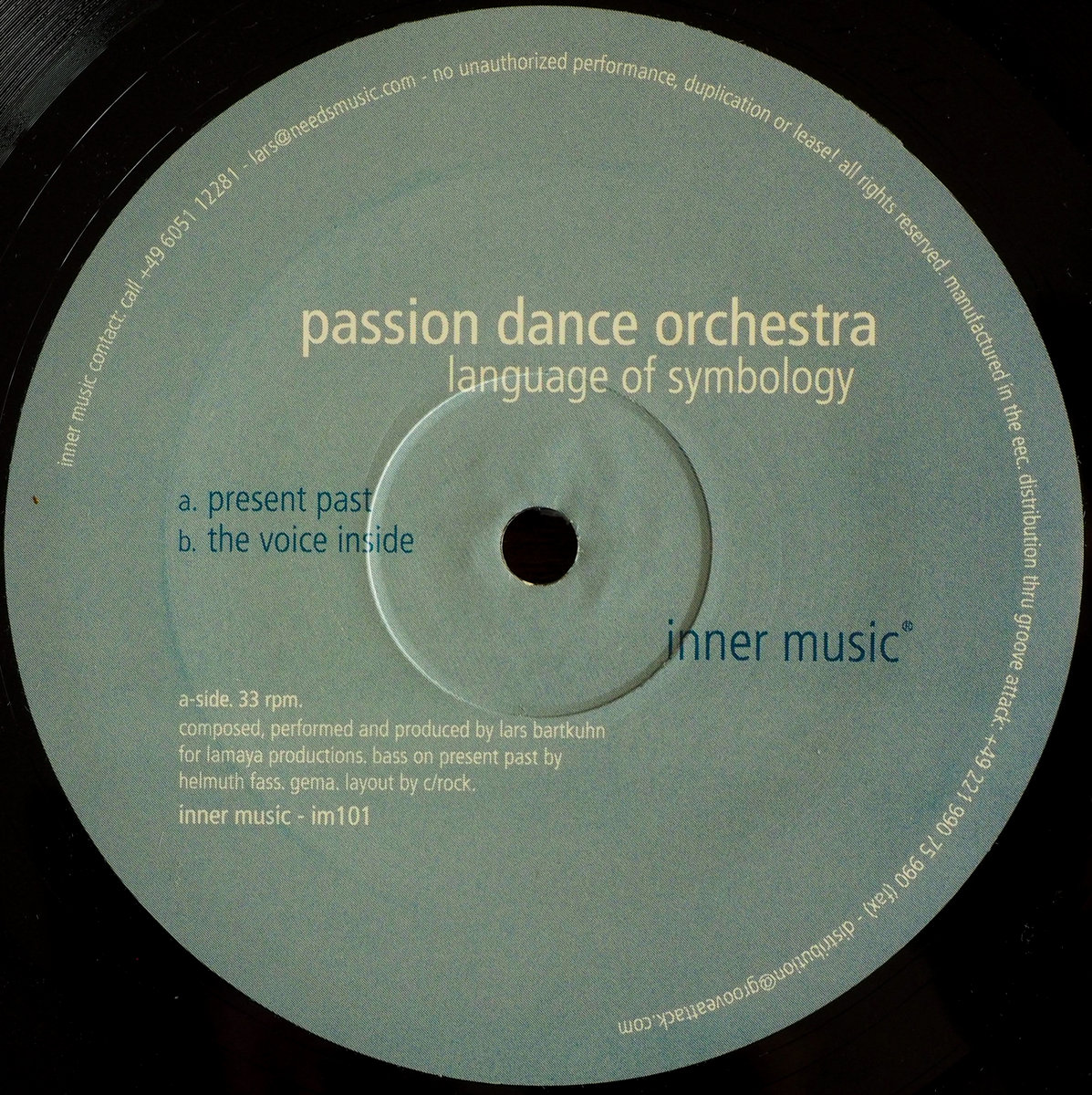 Language Of Symbology | Passion Dance Orchestra | Lars Bartkuhn
