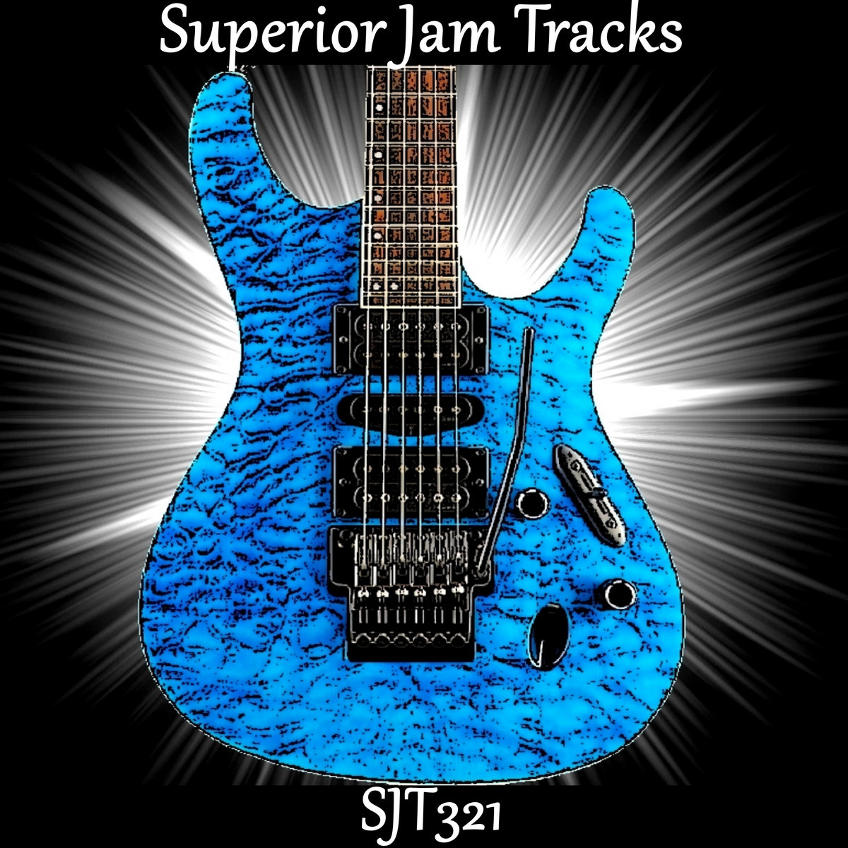 Hard Rock Metal Fast Guitar Backing Track E Minor Sjt321 Single Superior Jam Tracks