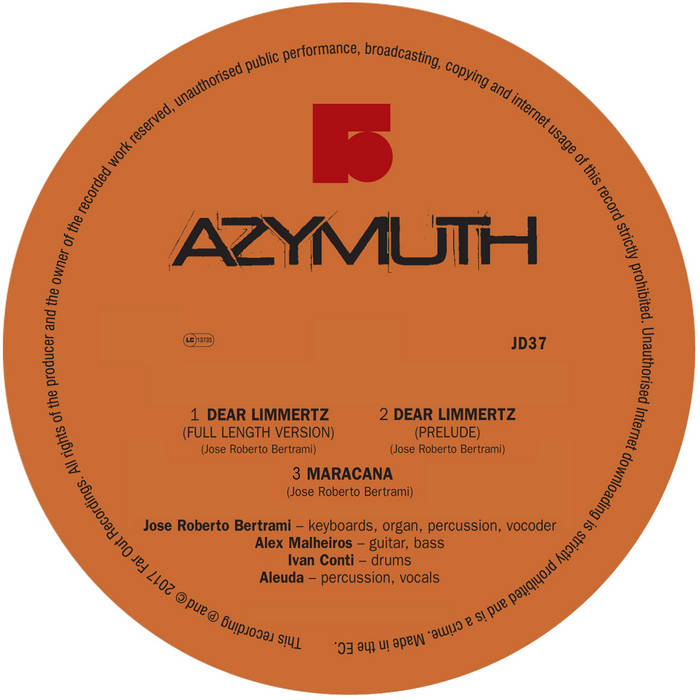 12' Azymuth – Maracana / Dear Limmertz Dear Limmertz / Maracana | Azymuth