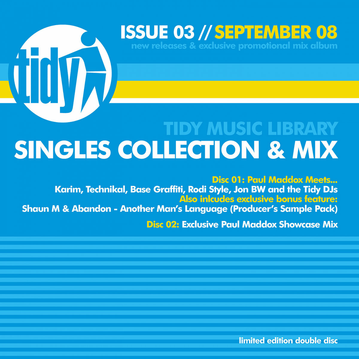 洋楽 TIDY MUSIC LIBRARY COLLECTION Tidy Music Library Issue 03 | Various Artists | Tidy Trax