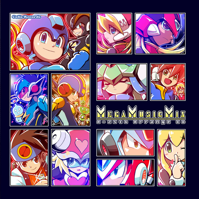 Mega Music Mix -MEGAMAN SERIES ARRANGE COMPILATION​​​-​​ | colis