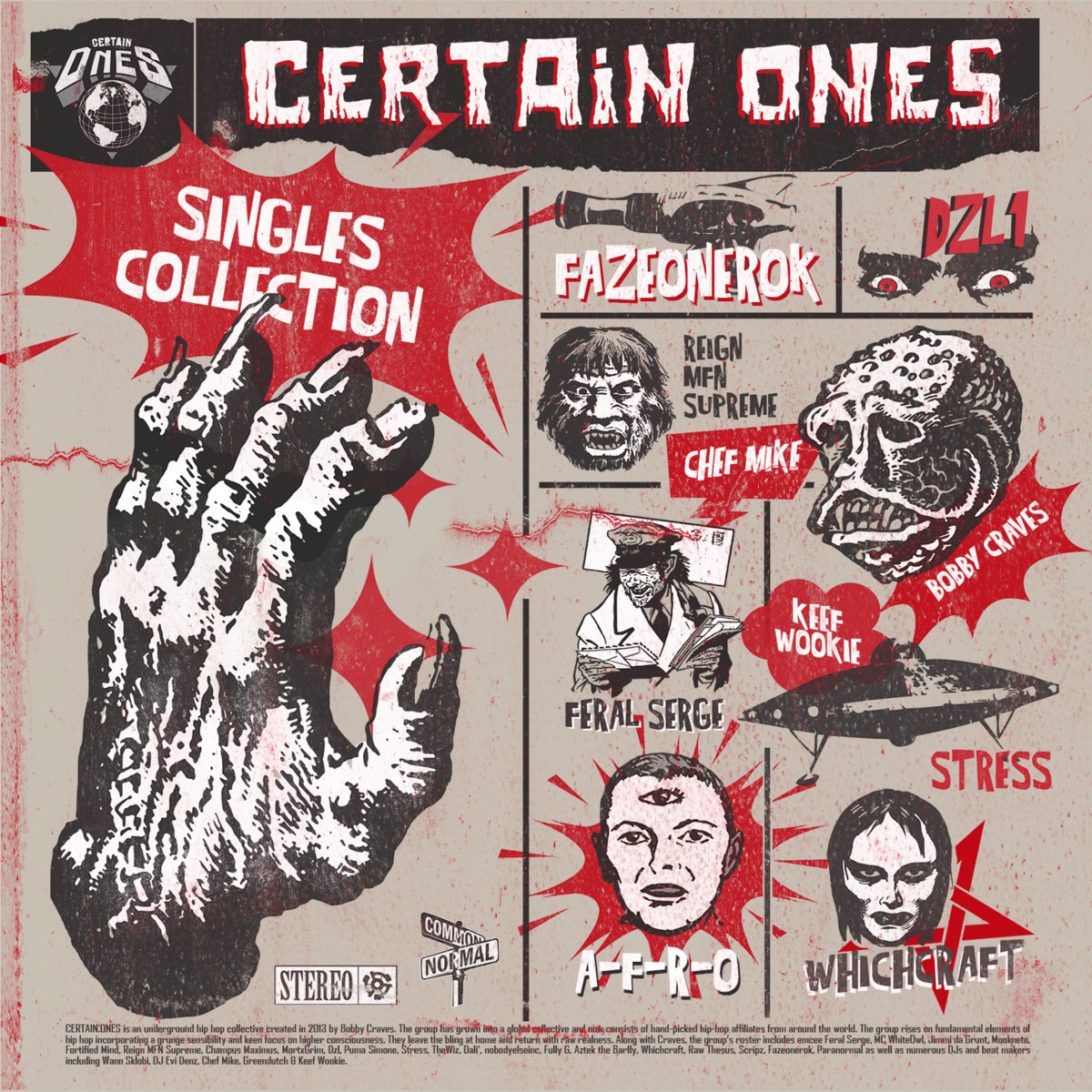 Singles Collection CERTAIN.ONES Common and Normal