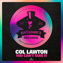 Col Lawton - You Can't Take It cover art