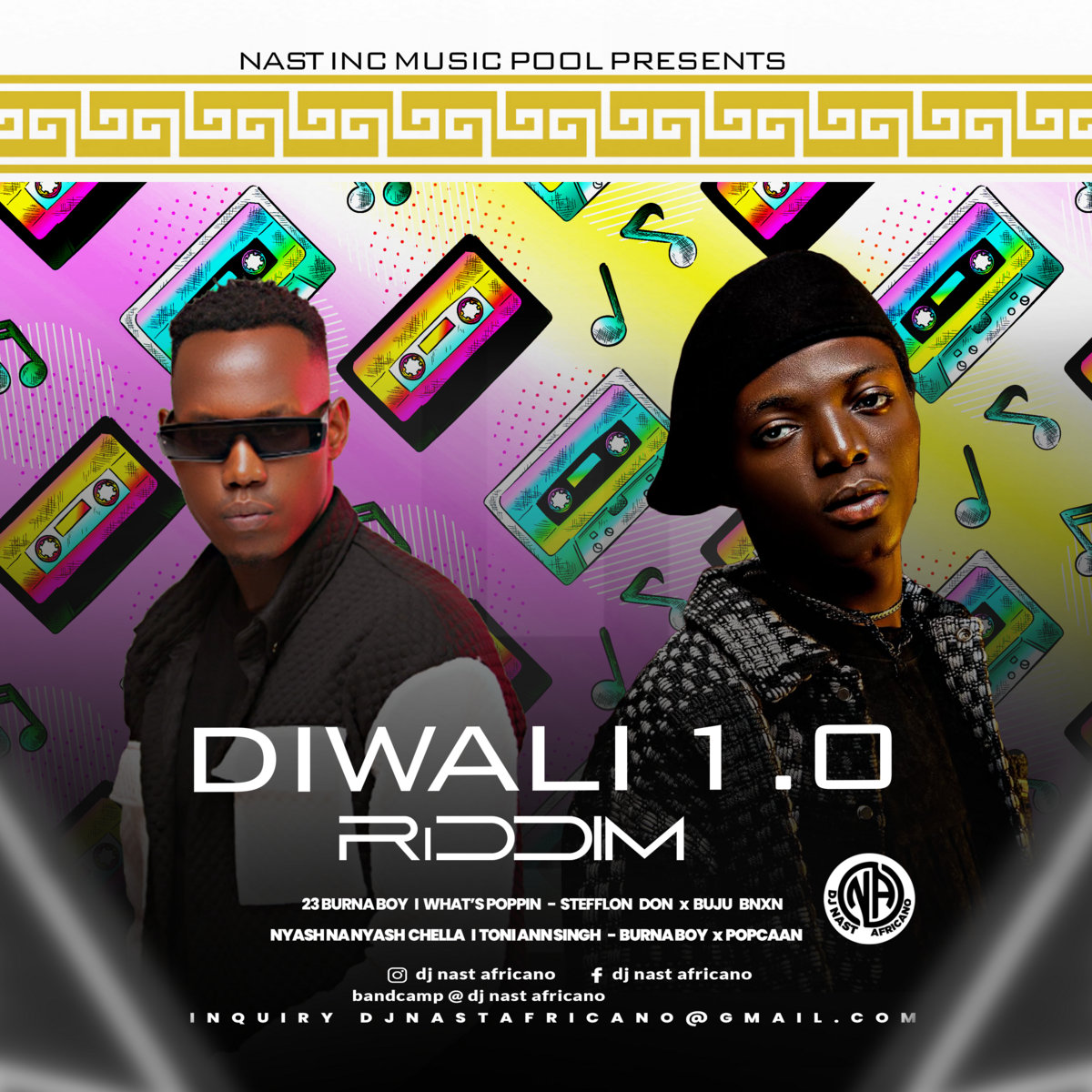Diwali 1.0 Riddim 2025 ft. Burna Boy x Stefflon Don x Chella x