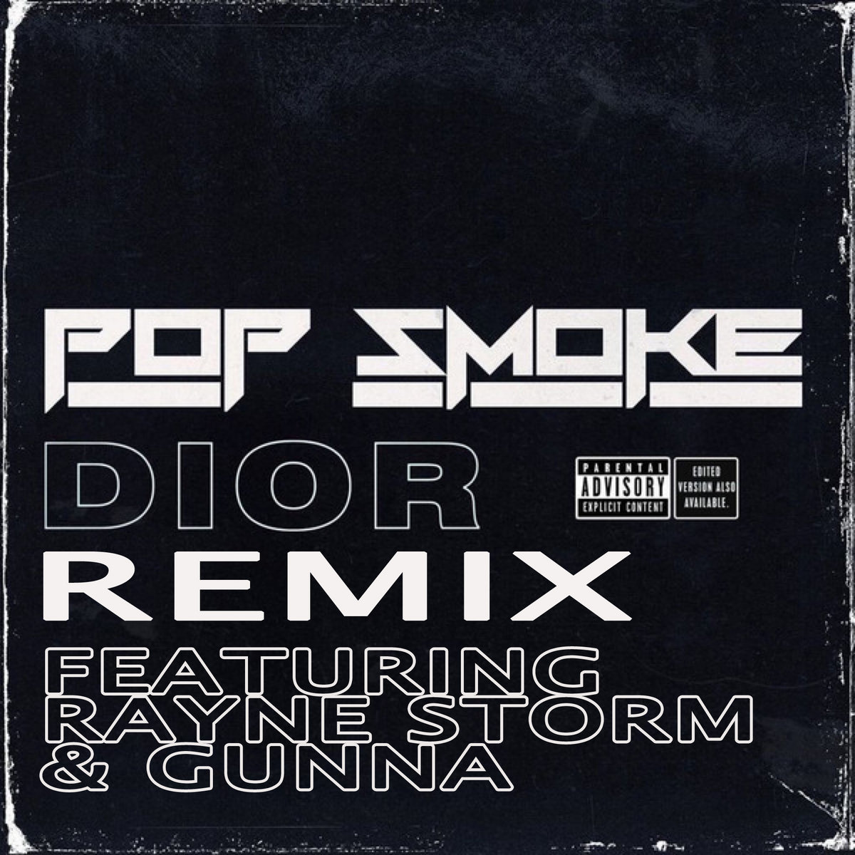 pop smoke dior collab