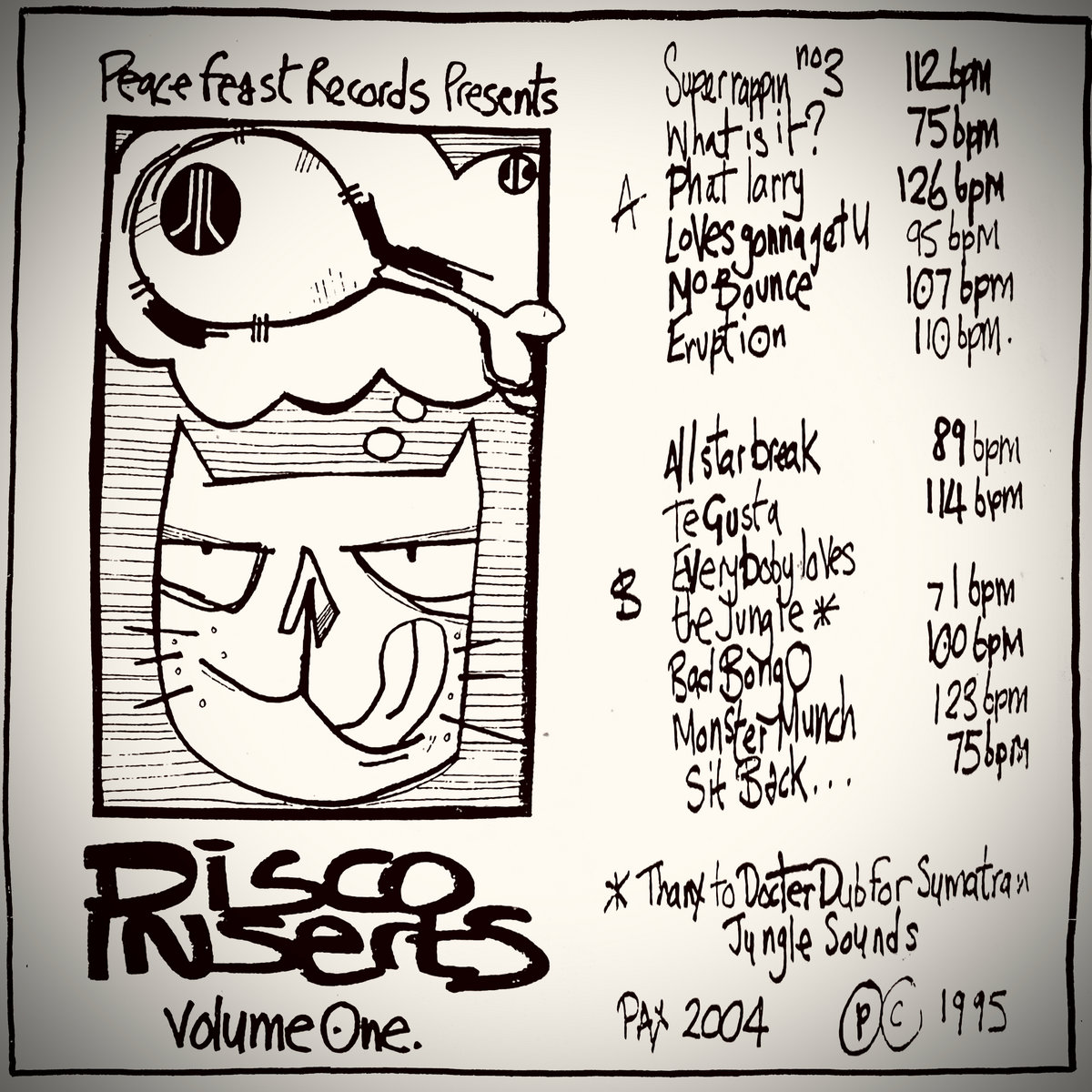 Disco Inserts Volume One | Tim Love Lee