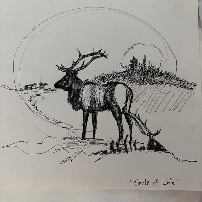 Elk Hunter - The Circle of Life album artwork
