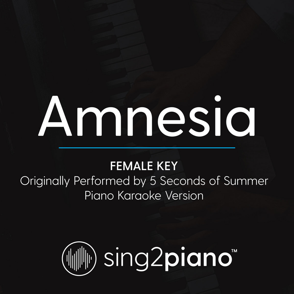 Amnesia Female Key Originally Performed By 5 Seconds Of Summer