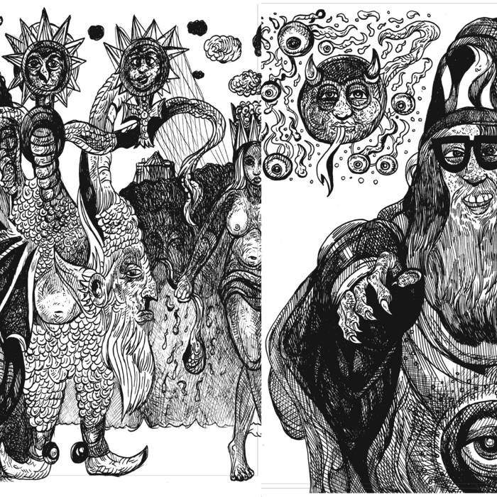 GAY WITCH ABORTION/THE GRASSHOPPER LIES HEAVY SPLIT LP | Gay