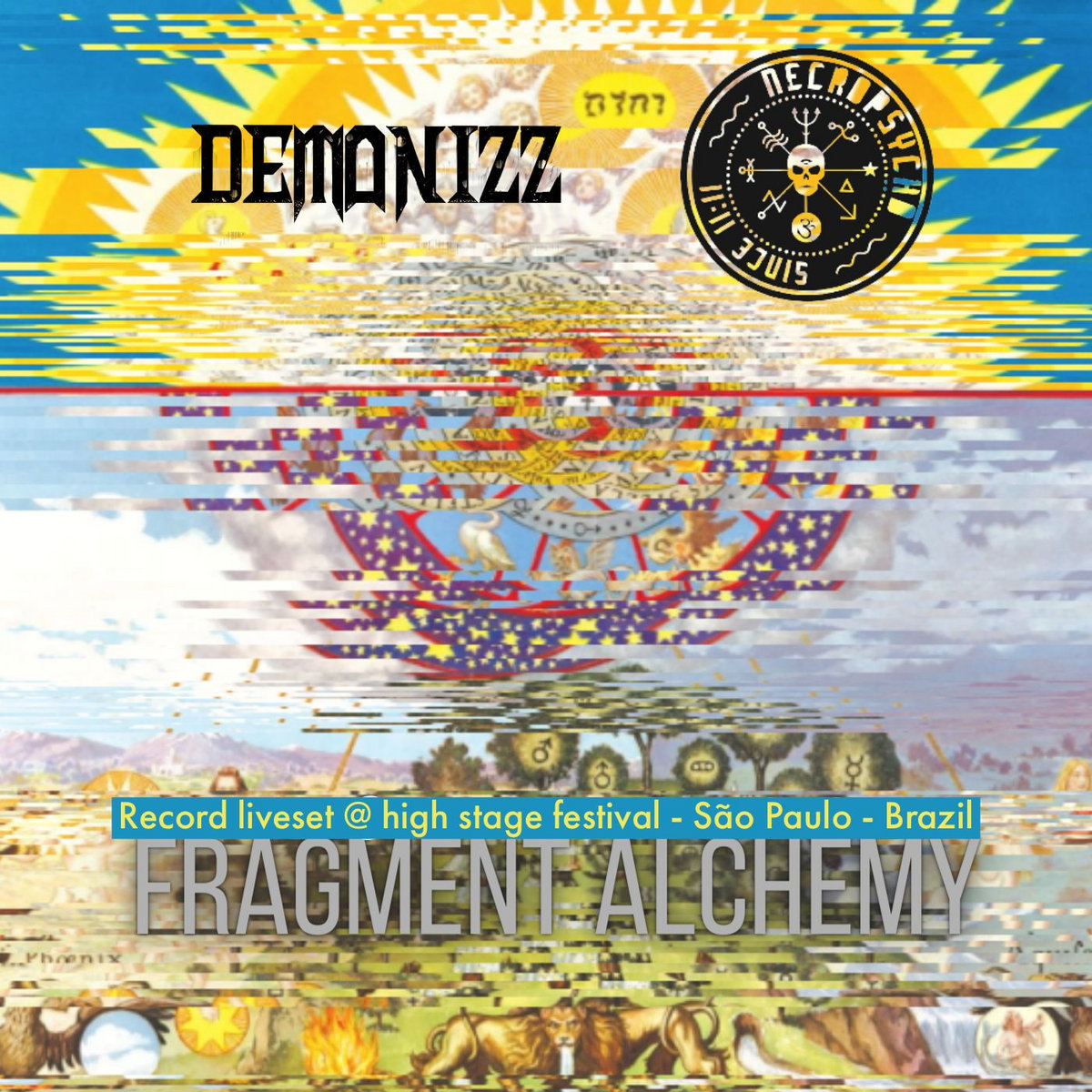 Demonizz & Necropsycho - Fragment Alchemy @ live at Highstage Festival - São Paulo