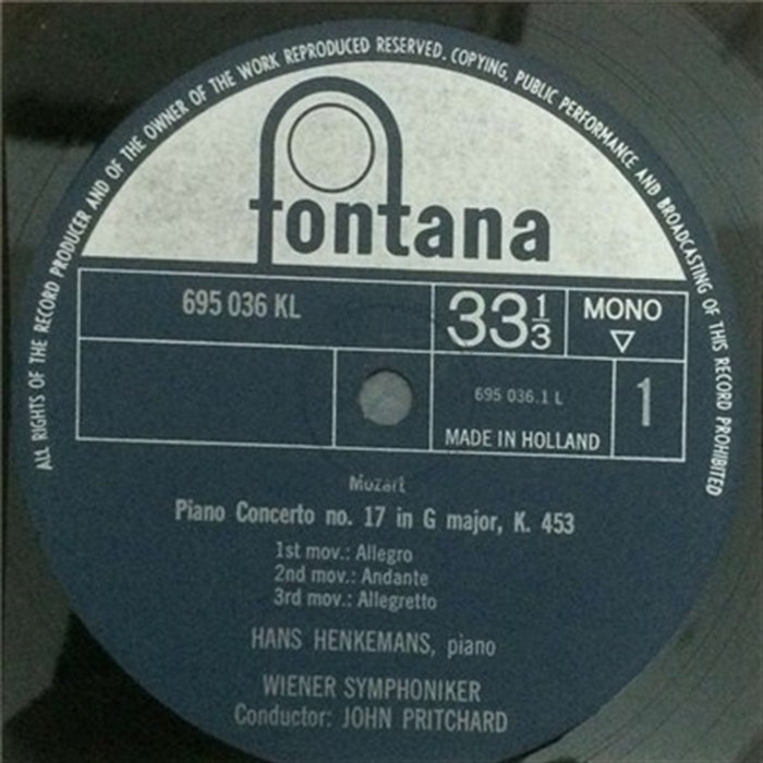 Piano Concerto No 17 In G Major K 453 Piano Concerto No 27 In B Flat ...