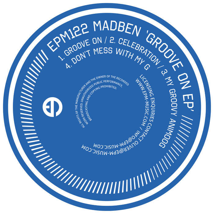 Groove On EP Madben EPM Music