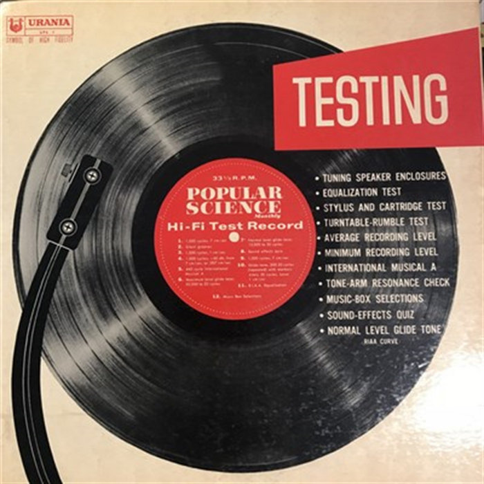 Testing Popular Science Hi Fi Test Record | No Artist