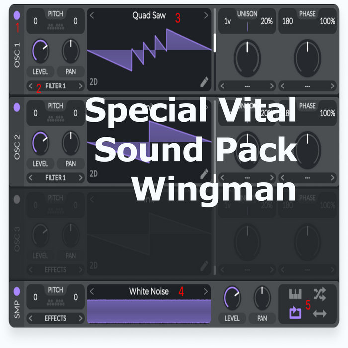 Special Vital One Shot Sample Pack By Wingman | Wingman