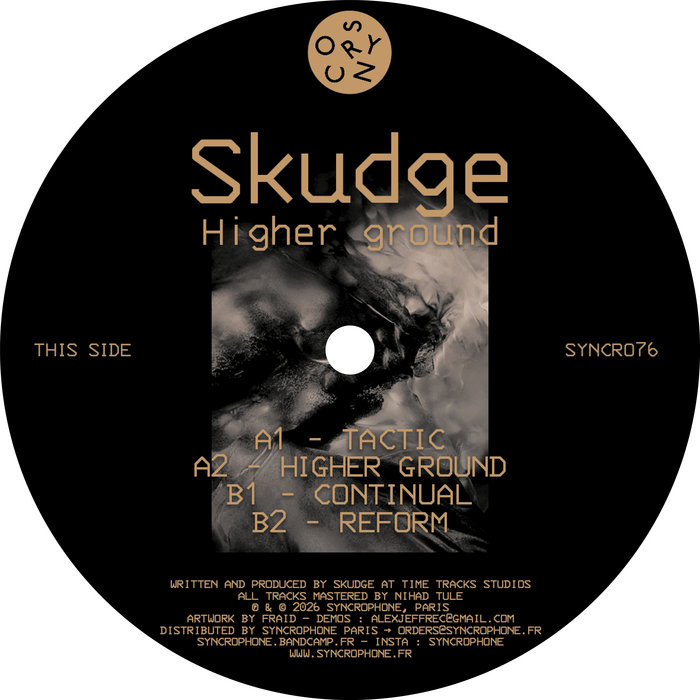 Pochette de Higher Ground par Skudge