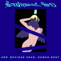 Her Bovidae Head, Human Body cover art
