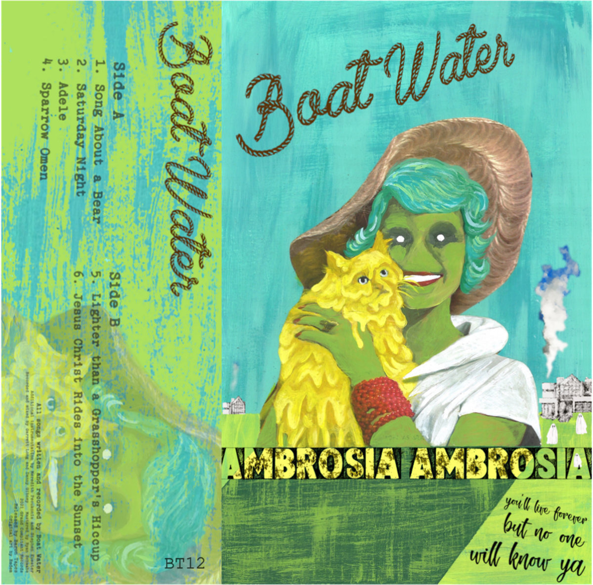 Jesus Christ Rides into the Sunset Boat Water BaronTapes