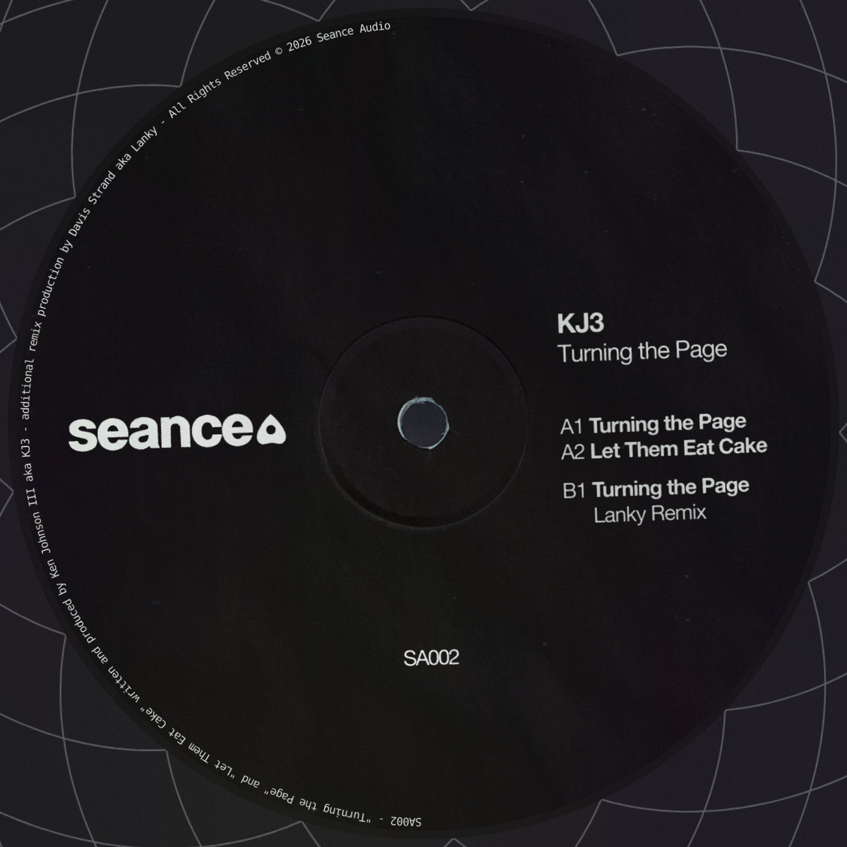 Turning the Page (incl. Lanky Remix) [SA002] | KJ3 | Seance Audio
