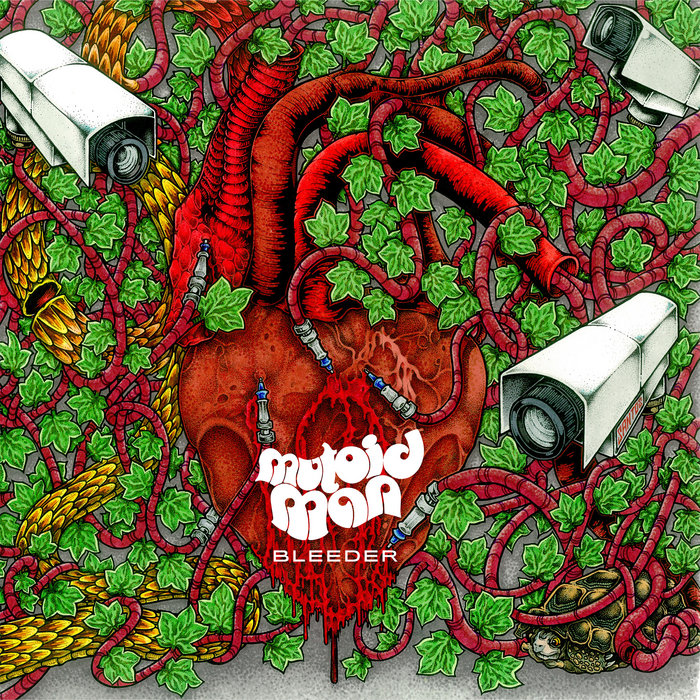 Album cover for Bleeder by Mutoid Man.