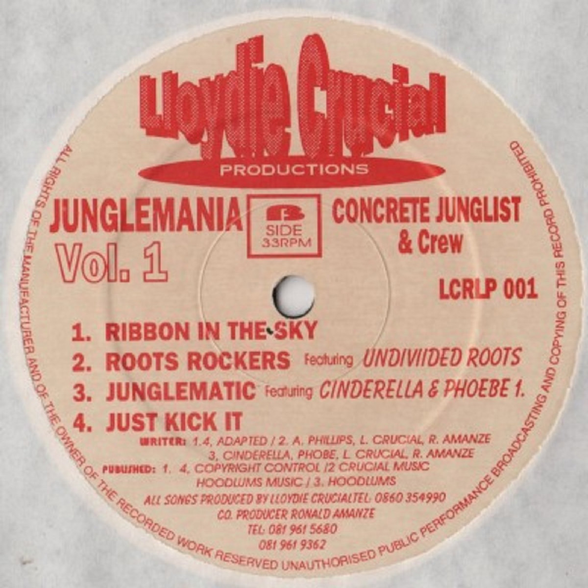 The Concrete Junglist - Feel The Need 12
